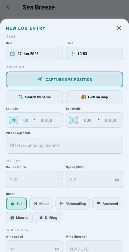 Crew cost-split in the app